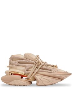 light beige embossed logo to the side matte finish high-shine detailing round toe front lace-up fastening branded insole chunky rubber sole Balmain Unicorn Sneakers, Balmain Unicorn, Balmain Sneakers, Balmain Shoes, Baddie Vibes, Head And Shoulders, Super Luxury Cars, Men Loafers, Men Sneakers