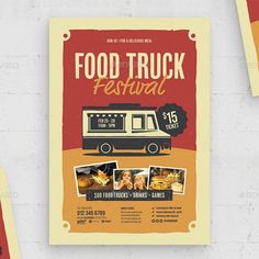 Food Truck Festival Flyer Template Food Truck Flyer, Food Ad, Festival Flyer, Flyer Poster, Art Fashion, Poster Template