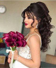 Hair Styles For Long Hair, Styles For Long Hair, Asian Couple, Classic Wedding Hair, Bridal Hair Buns, Short Hair Lengths, Elegant Wedding Hair, Quince Hairstyles, Best Wedding Hairstyles