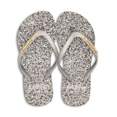 BeachyFeet® - Silver Shimmer. Stylish Flip Flops, Dance Partner, New Dance, Partner Dance, Summer Essential, Flip Flop Slippers, Bright Designs, Walking By, Summer Essentials