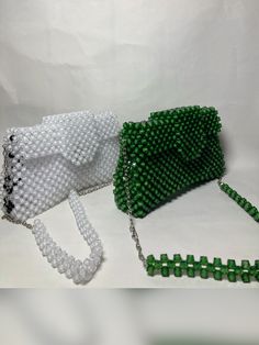 Bag Photography, Beading Crafts, Handmade Jewelry Diy, Beaded Ornaments