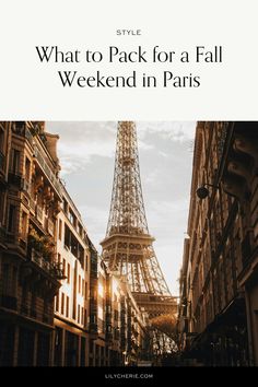 weekend trip to paris