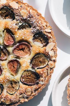 an image of a pie with figs on it