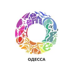 the oeca logo is shown in multicolored letters, with an image of people