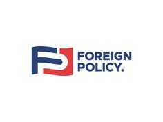 the foreign policy logo on a white background