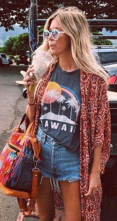 Bohemian Style Inspiration, Look Hippie Chic, Looks Hippie, Stile Boho Chic, Boho Mode, Boho Styl, Estilo Hippy, Looks Pinterest