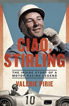 the cover of ciao striking, with an image of a man in a racing car