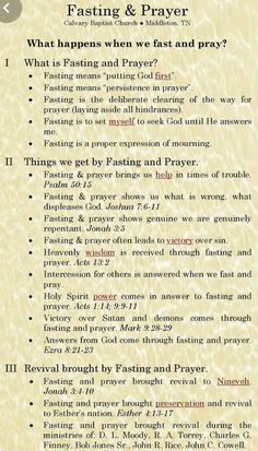 a poster with the words fasting and prayer