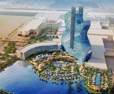 an artist's rendering of the new hotel and casino in las vegas, nv