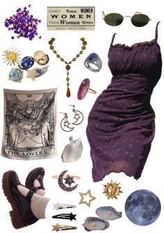 Purple Aesthetic Outfit Vintage, Witchy Y2k Aesthetic, Space Witch Aesthetic Outfit, 90s Witch Aesthetic Fashion, Purple Whimsigoth Aesthetic, Witch Outfit Purple, Purple Witch Outfit Aesthetic, Whimsigoth Corset Outfit, Purple Goth Aesthetic Outfit