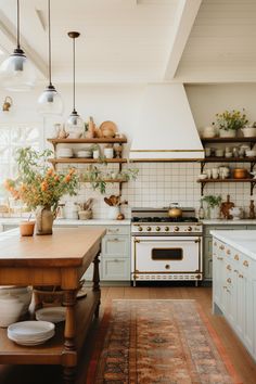 the kitchen is clean and ready for us to use in some time or something else