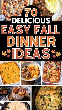 the top ten easy fall dinner ideas