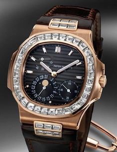 Patek Philippe Rose Gold, Patek Philippe Pocket Watch, Patek Phillipe, Watches Silver, Gold Diamond Watches, Rolex Watches Women, Patek Philippe Calatrava, Patek Philippe Watches, Patek Philippe Aquanaut