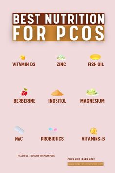 Enhance Your Health with the Best Nutrition for PCOS!  Managing PCOS can be challenging, but nutrition can make a significant difference. Discover the best nutritional choices for PCOS, including Inositol, Omega-3, Vitamin D, Zinc, and Magnesium. These nutrients can help balance hormones, improve insulin sensitivity, and support overall health. Start your journey to better health today!  Best nutrition for PCOS, PCOS management, Inositol for PCOS, Omega-3 for PCOS, Vitamin D for PCOS, Zinc for PCOS, Magnesium for PCOS, Hormonal Balance, Insulin sensitivity, Women's Health  #PCOS #PCOSNutrition #PCOSManagement #HormonalBalance #InsulinSensitivity #WomensHealth #HealthyLiving #PCOSAwareness #PCOSCommunity #NaturalHealth Insulin Sensitivity, Balance Hormones, Hormonal Balance, Feminine Health