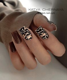 Pantera Nails, Mama Nails, Oval Nails, Love Nails, Cute Nails, Nail Colors, Acrylic Nails, Manicure