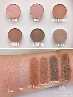 Mac Eyeshadow Swatches, Mac Single Eyeshadow, Mac Cosmetics Eyeshadow, Eyeshadow For Brown Eyes, Eyeshadow Collection, Eye Makeup Pictures, About Makeup, Single Eyeshadow, Mac Eyeshadow