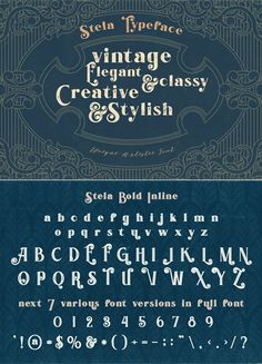 some type of font and numbers that are in different styles, but not all have the same