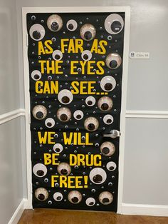 Door Decorating Contest Red Ribbon Week, Red Ribbon Week Door Decoration, Red Ribbon Week Door Decorating Kindergarten, Red Ribbon Door Ideas Schools, Red Ribbon Week Door Decorating Contest, Halloween Office Door Decorating Contest, Halloween Door Contest Ideas, Halloween Door Decorations Contest