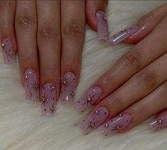 Girly Acrylic Nails, Classy Acrylic Nails, Pink Acrylic Nails, March 3, Square Acrylic Nails, Fire Nails, Funky Nails, Bling Nails