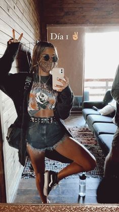 Rock Festival Outfit Summer, Alternative Festival Outfit, Hipster Summer Outfits, Trucker Aesthetic, Biker Outfits, Coachella Outfits, Fancy Stuff, Digital Closet