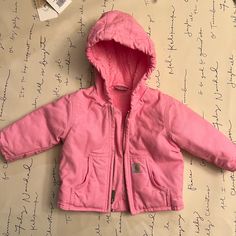 Carhartt Nwot 6m Jacket Kids Carhartt, Carhartt Jackets, Kids Jacket, Puffer, Kids Shop, Jackets & Coats, Pink, Clothes, Color