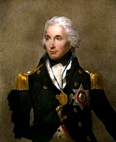 an old painting of a man in uniform