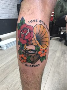 Ix Tattoo, Gramophone Tattoo, Daniel Tattoo, Manchester Home, School Tattoo, Tattoos Ideas, Old School Tattoo, A Tattoo