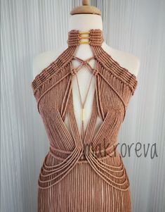 Handmade Fitted Hippie Dress, Handmade Sleeveless Bohemian Dress, Handmade Sleeveless Hippie Dress, Bohemian Festival Dress With Macrame, Hippie Handmade Dresses For Festivals, Handmade Hippie Dress For Festivals, Hippie Floor-length Boho Dress For Festivals, Hippie Boho Floor-length Dress For Festival, Bohemian Handmade Dress For Festivals