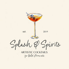 splash & spirits artistic cocktails for bold moments