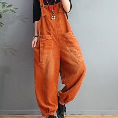 Baggy Dungarees, Dungaree Outfit, Baggy Overalls, Red Overalls, Loose Overalls, Shop Street, Overalls Outfit, Corduroy Overalls, Baggy Clothes