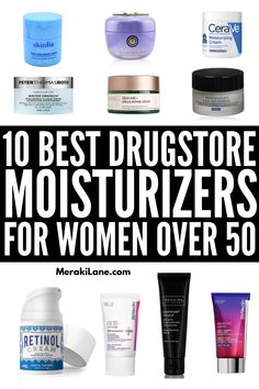 Best Daily Moisturizer Face, Best Face Moisturizer For Over 50, Best Night Cream For 40s Anti Aging, Best Skincare Products For Women Over 50, Best Anti Aging Skin Care For Over 50, Best Moisturizer For Face Over 40, Over 50 Womens Fashion 50 And Fabulous