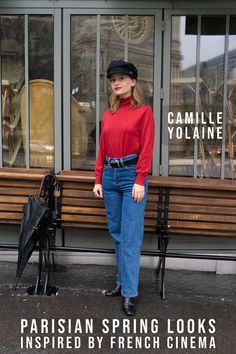 Camille Yolaine Parisian Spring, Jeanne Moreau, Parisian Vibes, French Cinema, French Culture, Catherine Deneuve, Bucket Lists