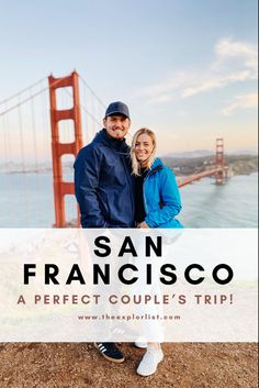 Three day itinerary for couples in San Francisco, California. San Francisco At Night, California Coast Road Trip, San Francisco Food, Yosemite Trip, Couples Resorts