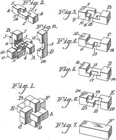 the diagram shows several different types of cubes, including one that has been made out of