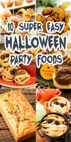 10 super easy halloween party foods