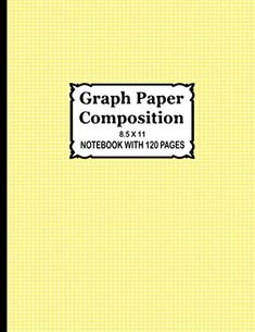 a yellow book cover with the words graph paper composition