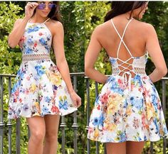 Fancy Short Dresses, Elegant Mini Dress, Backless Prom Dresses, I Feel Pretty, Feel Pretty, Fashion Design Clothes, Dress And Heels, Teen Fashion Outfits, So Pretty