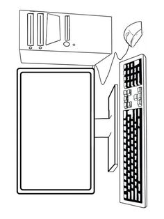 a drawing of a microwave with its door open and the top panel missing from it