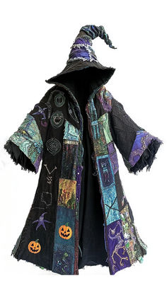 Pirate Ship Anchor, Wizard Cape, Ship Anchor, Long Cape, Hooded Cape, Winter Fabric, Pirate Ship, Wizard, Autumn Winter