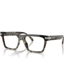 in stock Contemporary Shapes, Versace Eyewear, Versace Eyeglasses, Men's Eyeglasses, Eyewear Brand, Versace Men, Havana, Versace, Buy Online