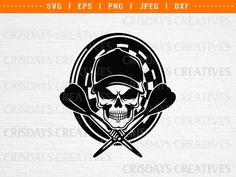 pirate skull with crossed swords svg file