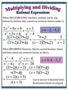 multiplying and dividing fraction expressions worksheet with answer sheet for students to use