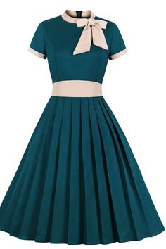 195s retro dress Party Midi Dress, Vintage 1950s Dresses, فستان سهرة, Vestidos Vintage, Midi Dress Party, Womens Midi Dresses, Swing Dress, Pretty Dresses