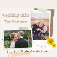 a wedding gift for parents you'll absolutely love it with sunflowers and daisies