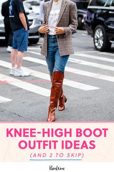 Flat Knee High Boots Outfit, Brown Knee High Boots Outfit, Flat Boots Outfit, Calf Boots Outfit, Taupe Knee High Boots, Biker Boots Outfit, Long Boots Outfit