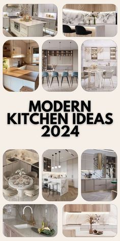 modern kitchen ideas for the year 2012 - 2014, including cabinets and countertop space