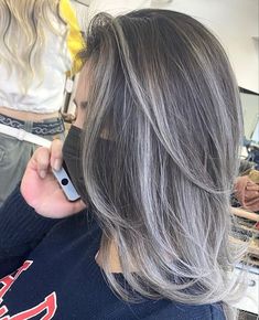 #HairCuts #HairstylesForMediumLengthHair #Hair #HairColorIdeas #HairstylesForShortHair #HairColorIdeasForBrunettes #HairstylesForLongHair #Hairstyle #HairColor #HairIdeas #HairstylesForMen #HairAccessories #HairAesthetic #HairAndBeardStyles #HairAccessoriesForWomen #HairArt #HairAffair #HairAccessoriesCollection #HairBraids #HairBun #HairBows #HairBunTutorial #HairBraidVideos #HairBrush #HairBangs #HairColorTrends #HairCare #HairCutsIdeas #HairCareRoutine #HairClipHairstyles #HairClips #HairCol Brown Hair With Red And Grey Highlights, Ash Brown With Gray Highlights, Hair Styles For Fine Medium Length Hair, Silver Blending Highlights, Gray Blended Hair, Grey Low Lights Hair, Gray Bayalage Hair, Light Brown Hair With Grey Highlights, Dark Brown And Grey Hair