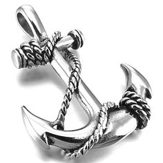 an anchor is shown on a white background