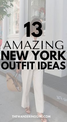 Wondering what to wear in New York? In this post, I share with you 13+ insanely cute New York outfits for winter in cold weather as well as in summer, fall, and spring. These new york street style outfits are perfect if you want to dress classy but also casual. Read on to get all the inspo on nyc outfits and nyc winter outfits! Cute New York Outfits, New York Outfit Ideas, What To Wear In New York, Outfit Ideas For Winter, York Outfits, Nyc Winter Outfits, Outfits For Winter