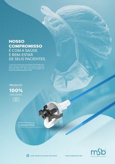 Poster: MSB - Medical System do Brasil Clinic Posters Medical, Medical Campaign Design, Medical Event Poster, Health Design Ideas, Medical Advertising Design, Hospital Advertising Design, Doctor Ads Creative, Medical Conference Poster, Medical Brand Identity Design